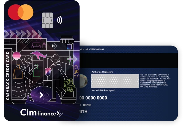 Cim Finance Cashback Credit Card