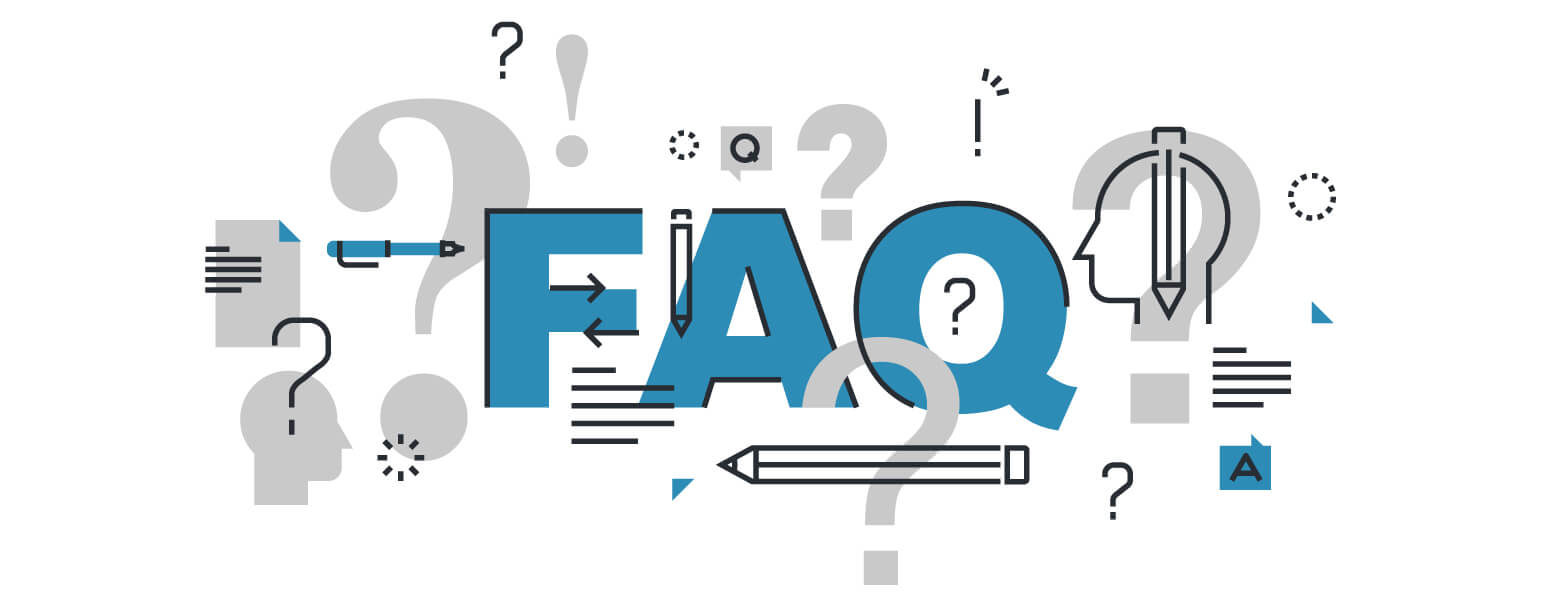 FAQ hero banner